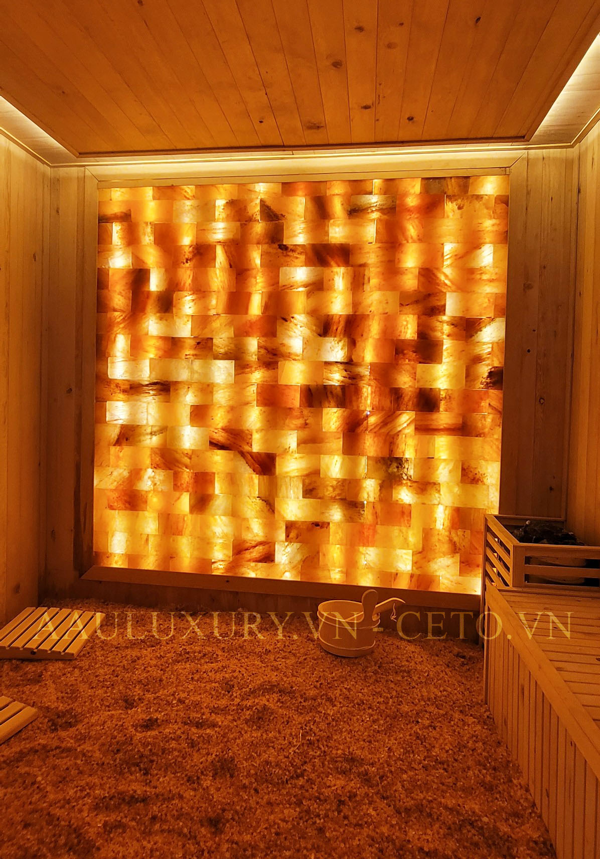 Phòng xông hơi hồng ngoại đá muối