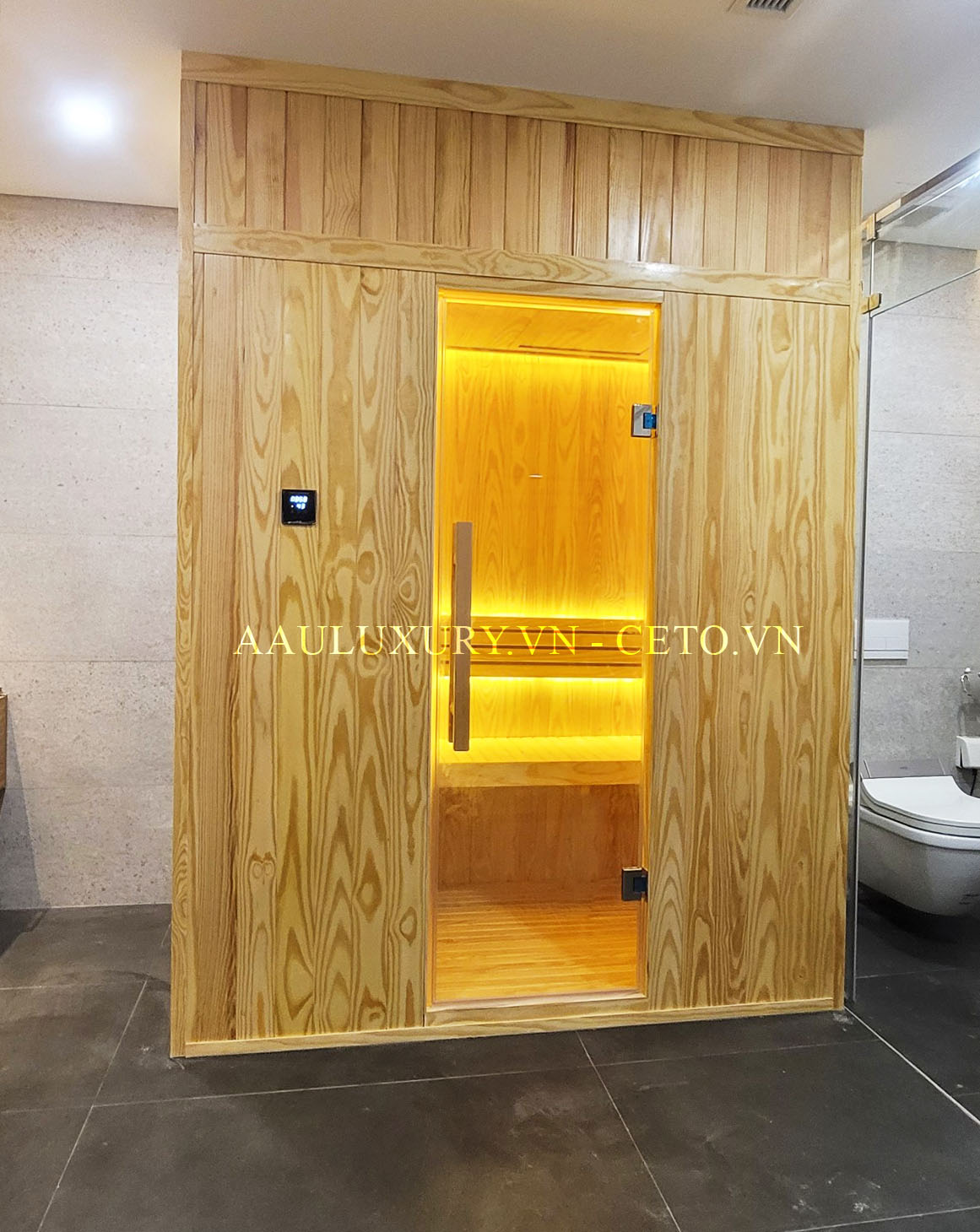 Phòng xông hơi khô gia đình Nguyệt Quế Riverside Long Biên