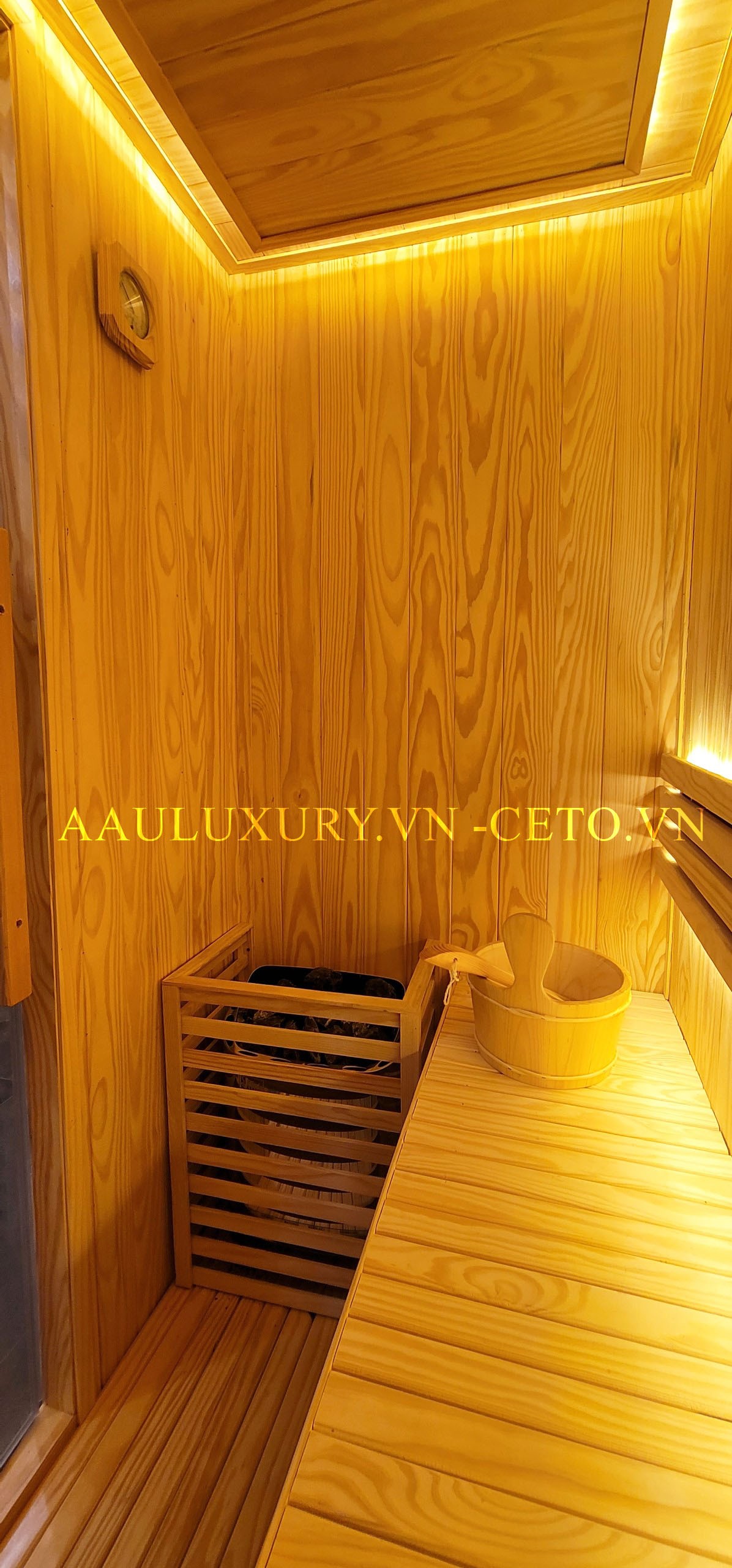 Phòng xông hơi khô gia đình Nguyệt Quế Riverside Long Biên