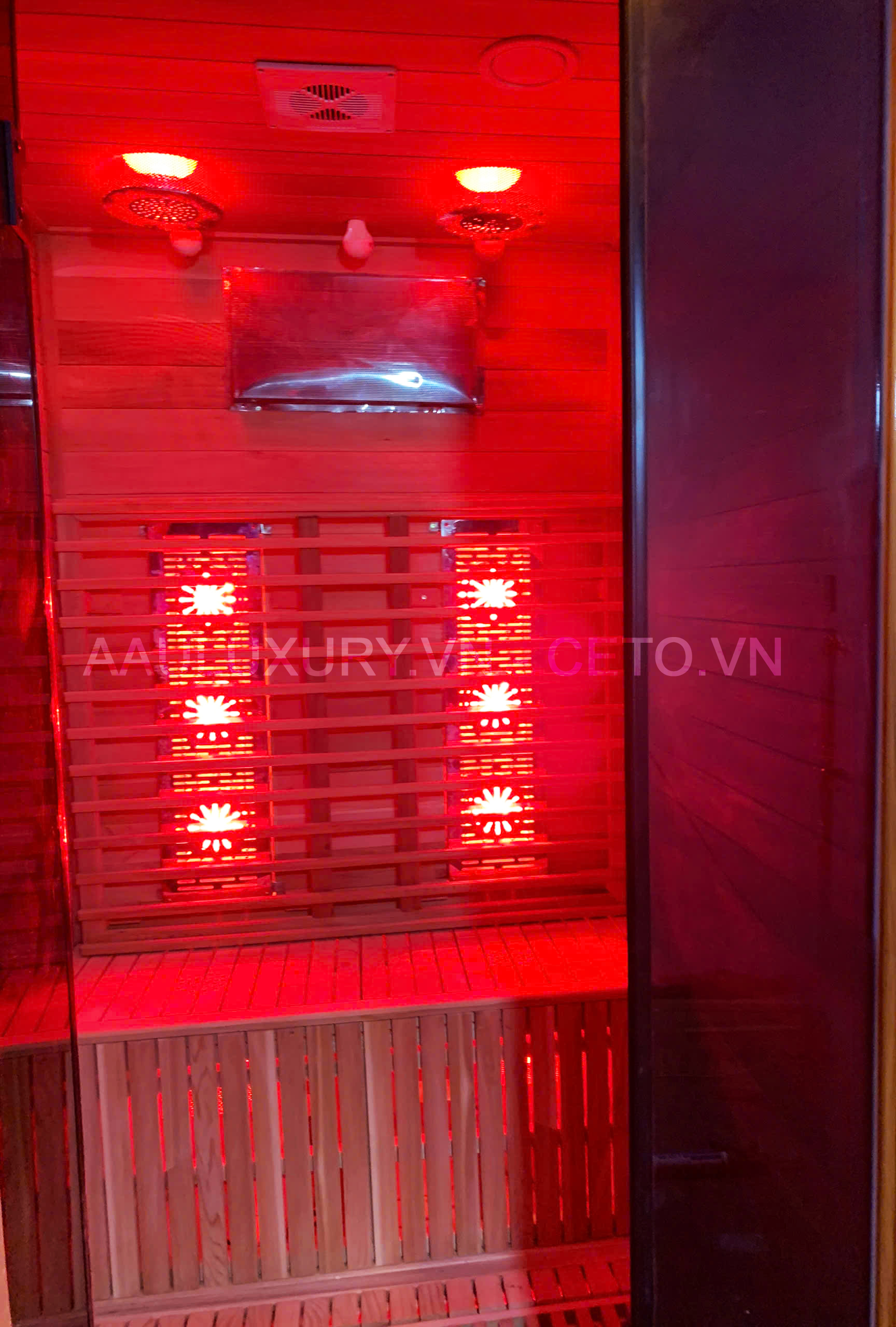 Bên trong trạm hỏa trị liệu