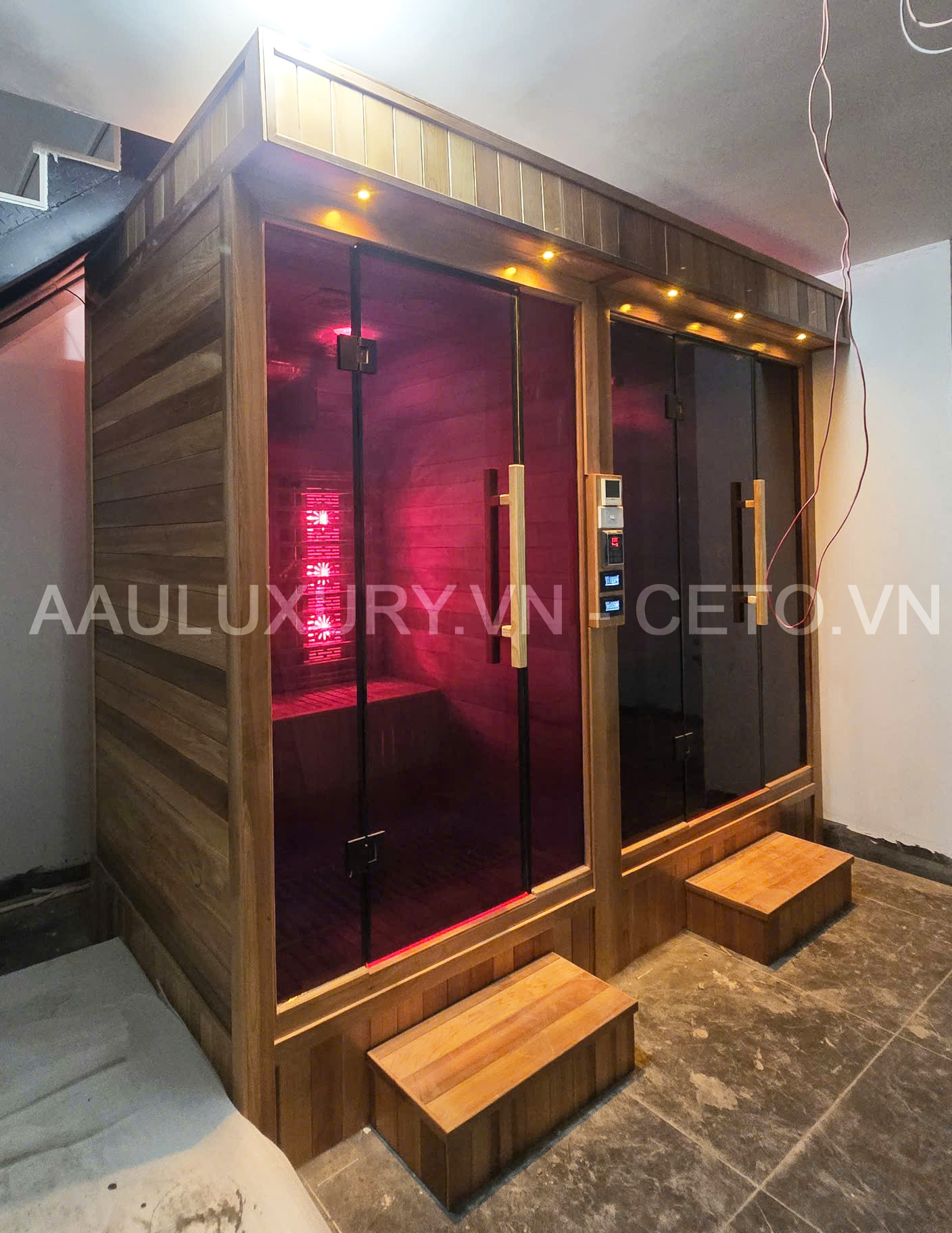 Trạm xông năng lượng hỏa thủy trị liệu